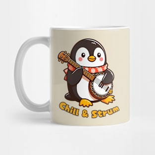 Banjo penguin Mug